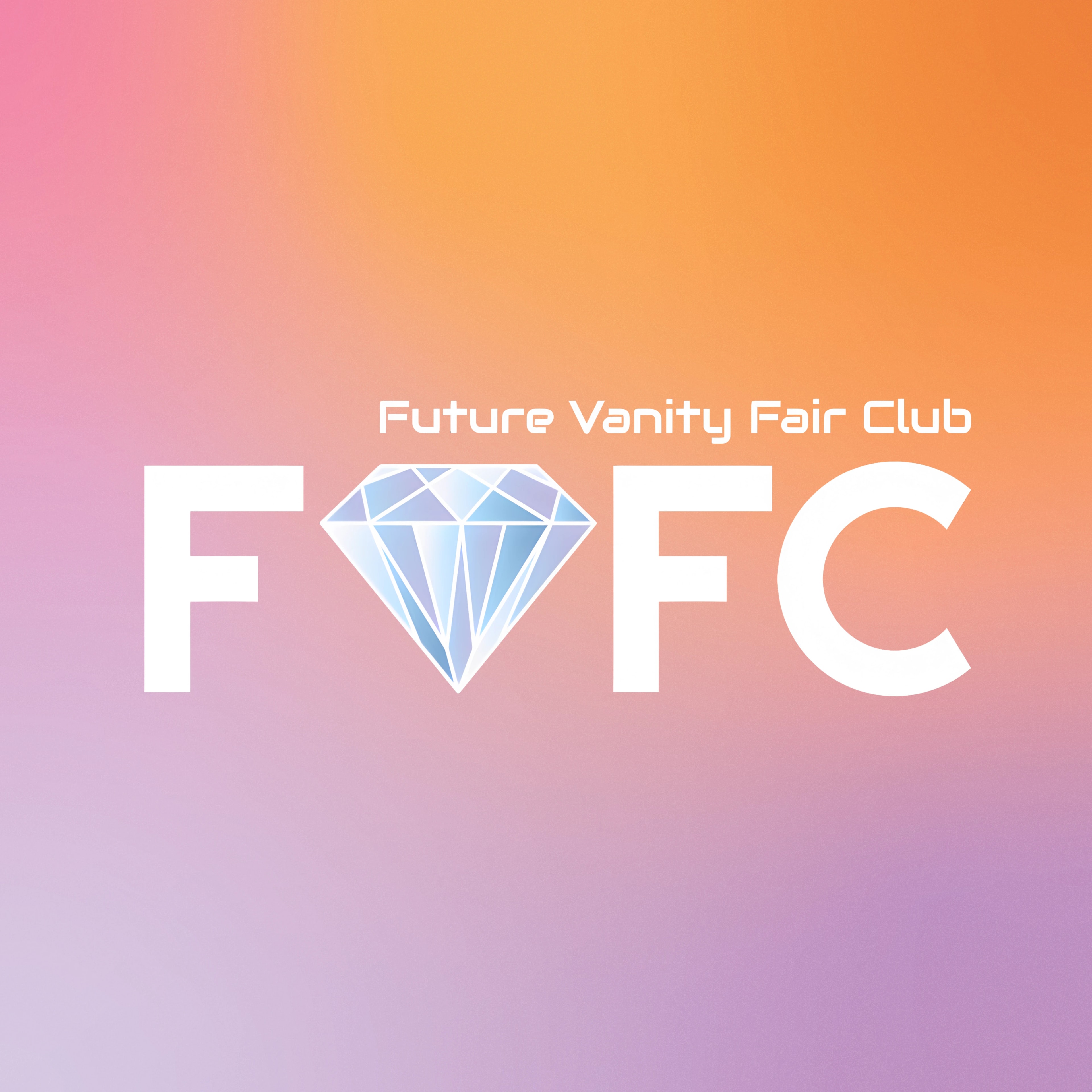 Sunset Gradient FVFC logo background