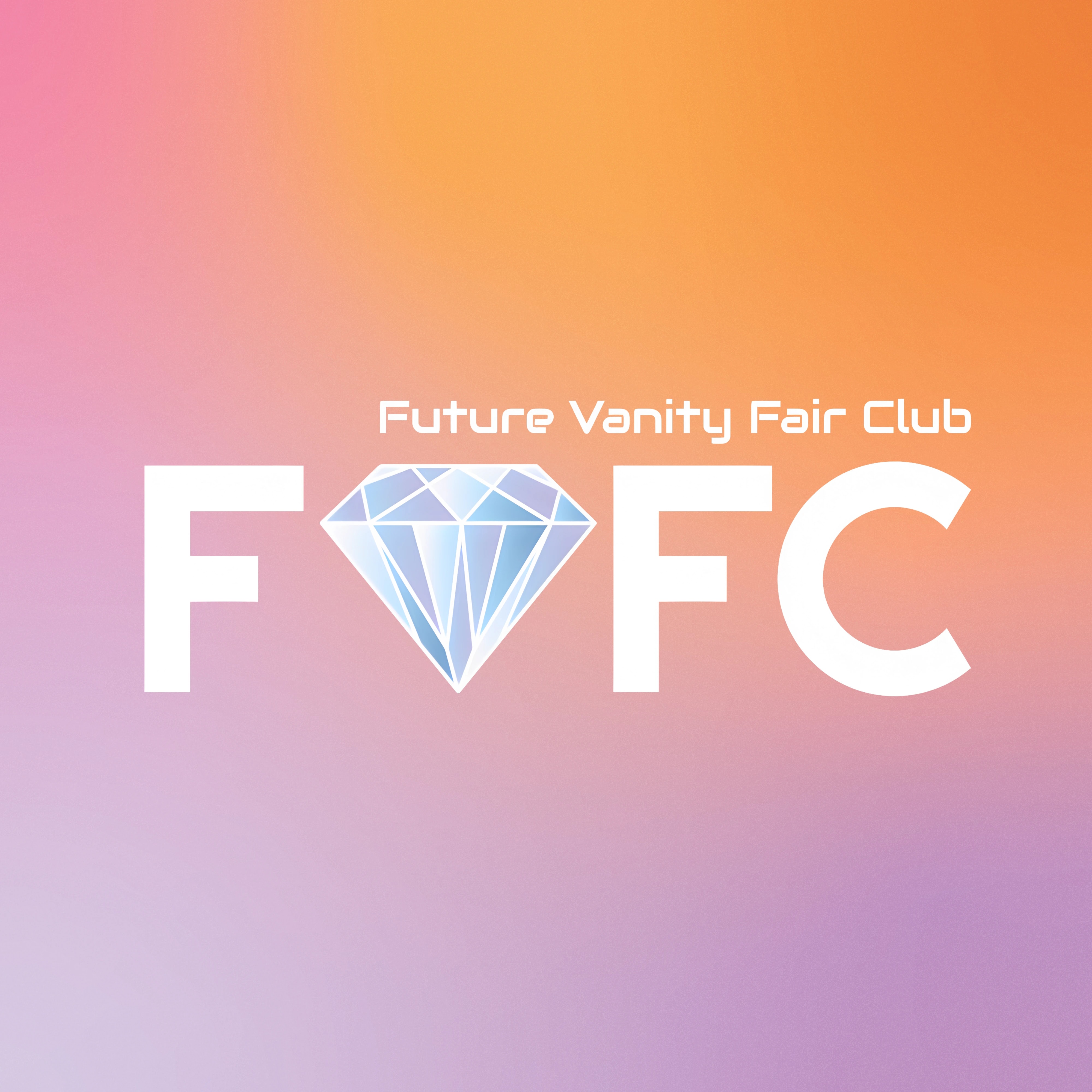 Sunset Gradient FVFC logo background